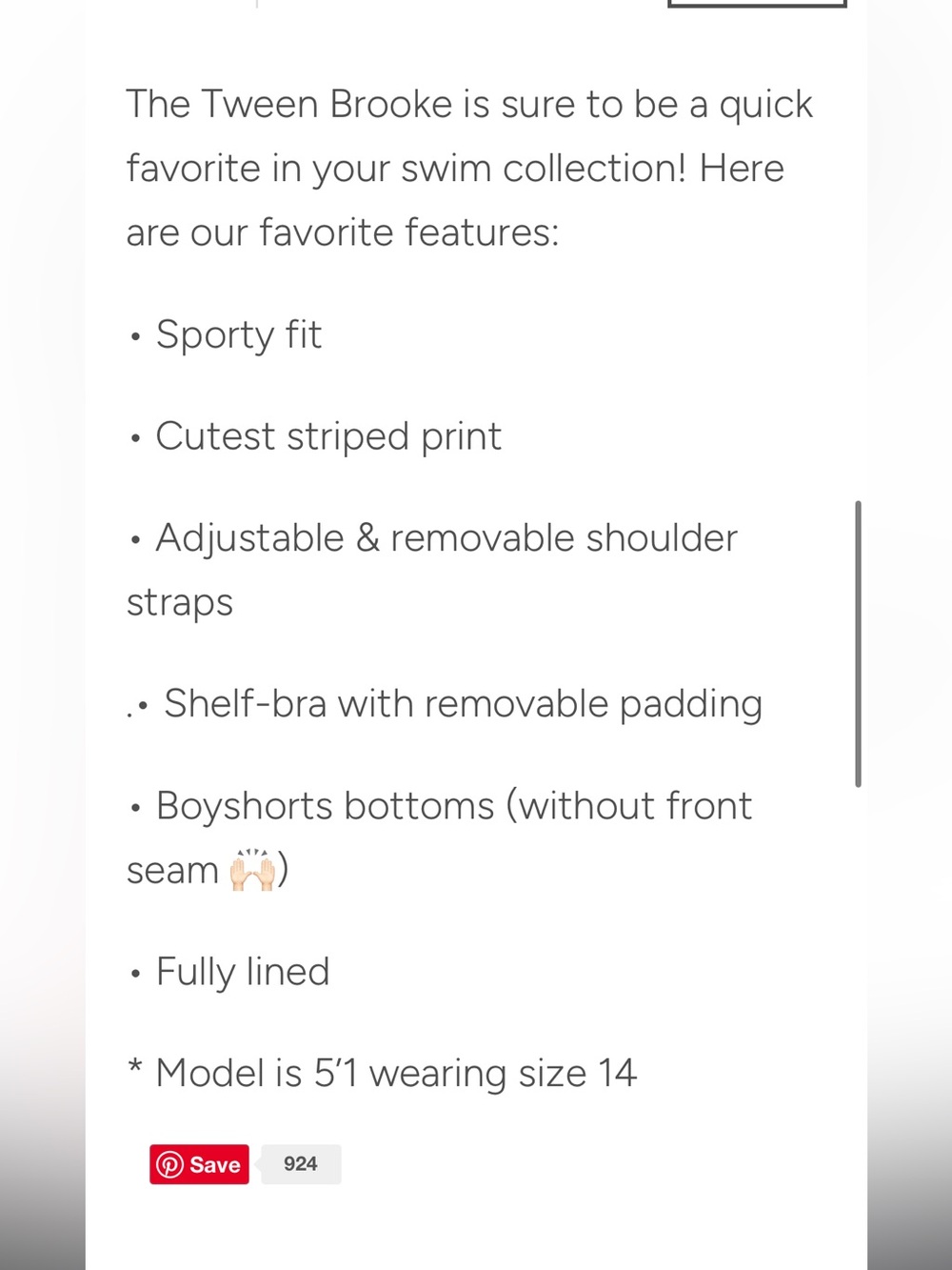Girls' Striped Tankini Set - Multi Color - Picture 2 of 16